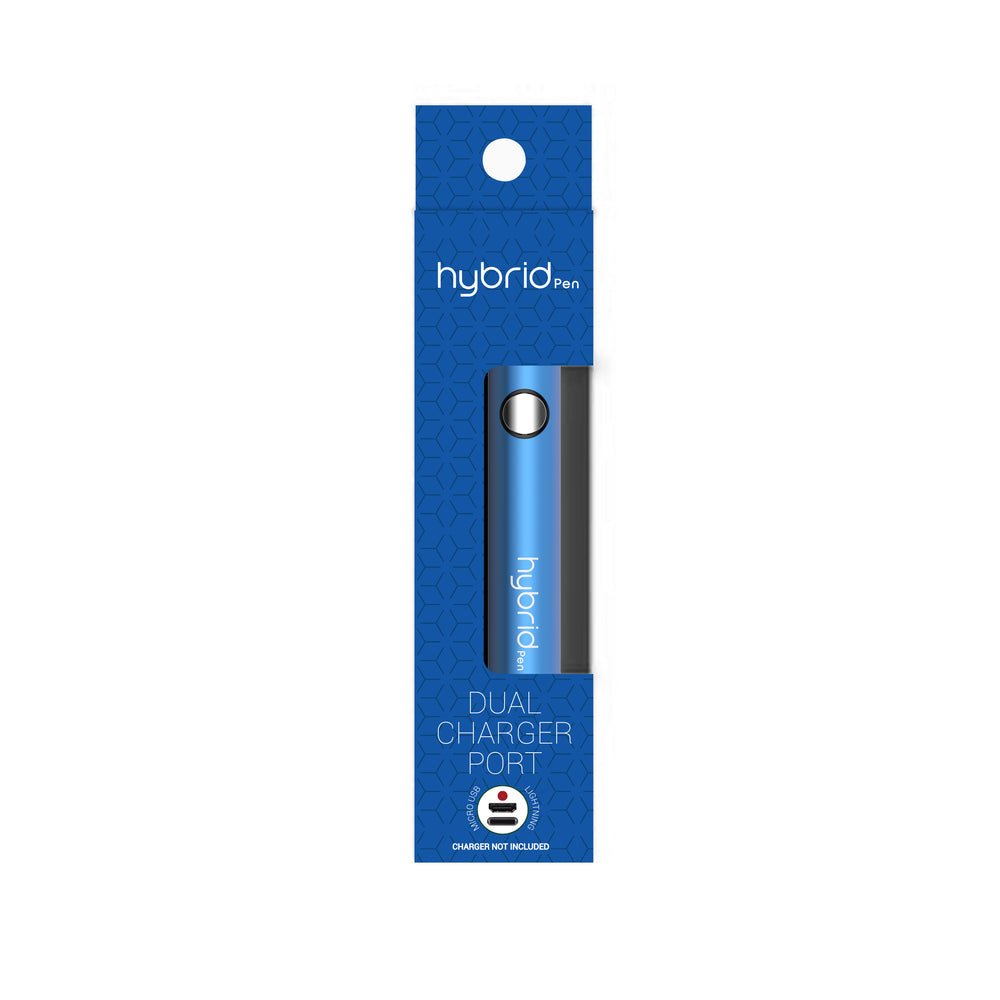 Hybrid Pen 350 MAH Adjustable Voltage Battery- Blue