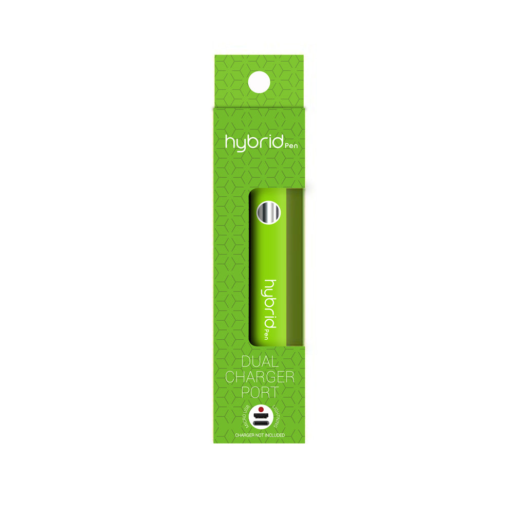 Hybrid Pen 350 MAH Adjustable Voltage Battery- Green