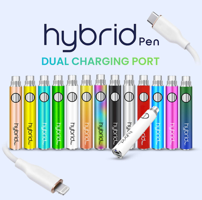 Hybrid Pen 350 MAH Adjustable Voltage Battery Smoke Supply | Online Smoke Shop Hybrid Pen 350 MAH Adjustable Voltage Battery Smoke Supply | Online Smoke Shop